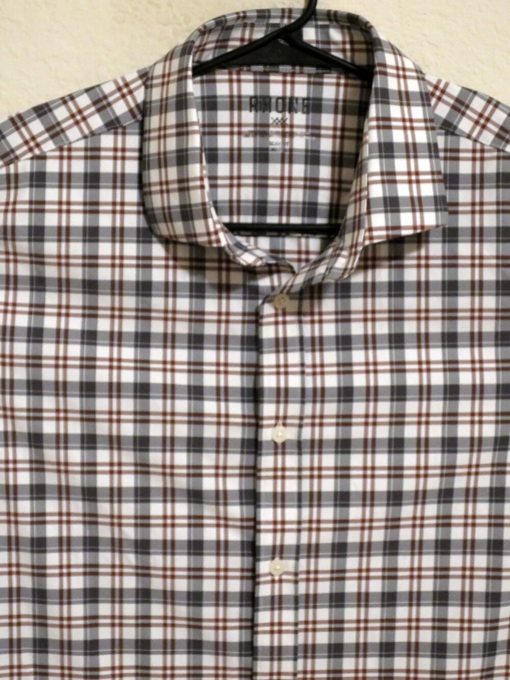 Rhone Shirt Mens XL State of Mind Performance Long Sleeve Button Slim Fit